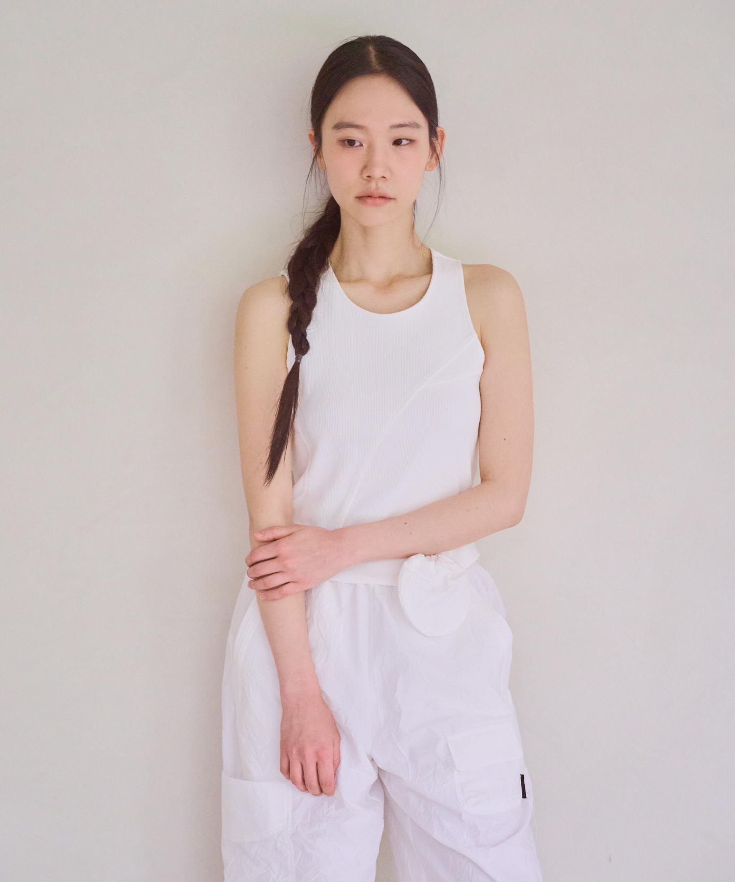 Chamas Sports Lab Csl_Mipa Rib Tank Top_White White/Free