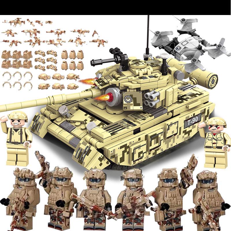 Compatible Military SWAT Armored Car Building Blocks - Educational Assembly Toy for Boys