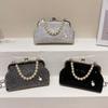 Shiny Diamonds Women's Bag 2022 Trend Lady Evening Clutch Purse Clip Shoulder Bag Female Luxury Handbag Corssbody Bags for Women