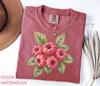 Vintage Raspberry Shirt Comfort Colors®, Botanical Fruit Shirt, Watercolor Berry Graphic Tee, Cottagecore Garden Shirt, Nature Aesthetic Tee