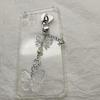 Unique Anime Keychain with Butterfly Bell Pendant Charm for Cosplay Enthusiasts
