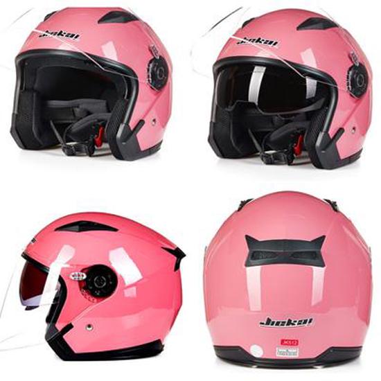 Buy DG Helmet Jiekai Open Face Motorcycle Helmets Men Women Flip Up