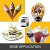 20-28L/H Soft Ice Cream Maker Commercial Countertop Tricolor 2+1 Flavors Sweet Cones Freezing Equipment Vending Machine