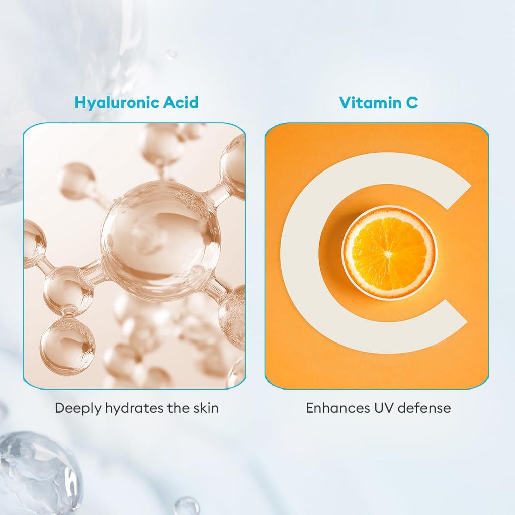 VLCC Aqua Light Sunscreen Gel SPF 60 PA++++ Hydrating Non Greasy Daily Sun Protection Gel For Outdoor Use 100 g