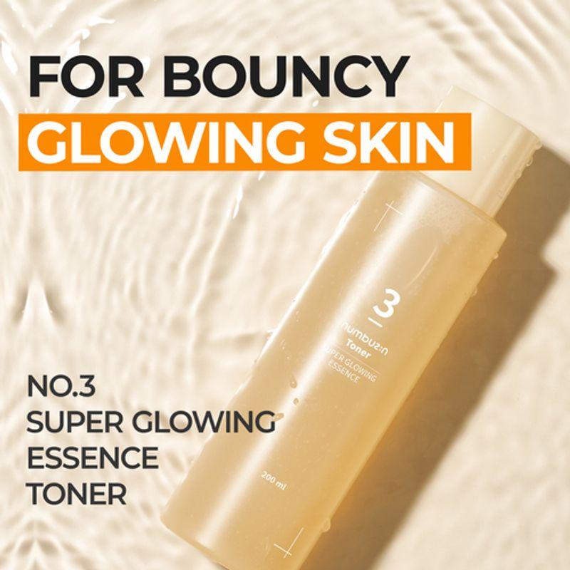 NUMBUZIN No.3 Super Glowing Essence Toner 200ml