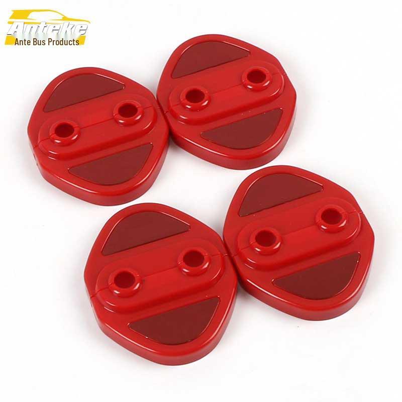 Crider Door Lock Cover Decorative Sticker & Electroplated Lock Buckle Limiter Sequins - Car Accessories