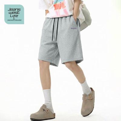 Jeanswest Life Herren Sportshorts aus Baumwoll-Frottee