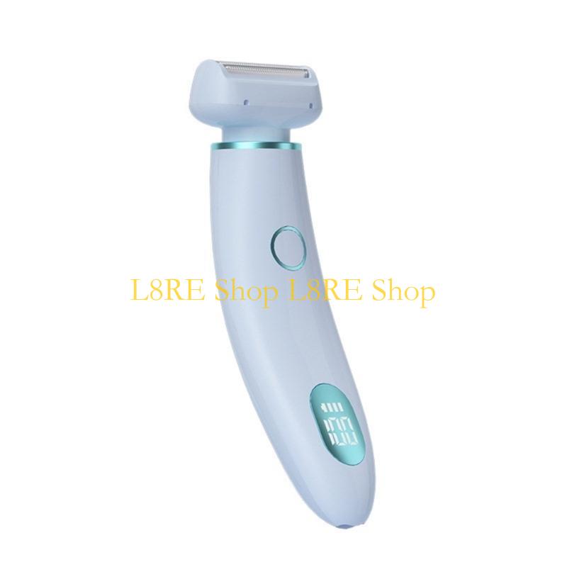 L8RE Portable Trimmer Wet and Dry Shaver Cordless Razors Body Hair Remover for Quick Grooming Travel Friendly Groomer