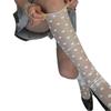 Knee Highs Stockings for Women Spots Knee Highs Socks Sheer Mesh Over Calf Stockings Thin Summer Nylon Stockings