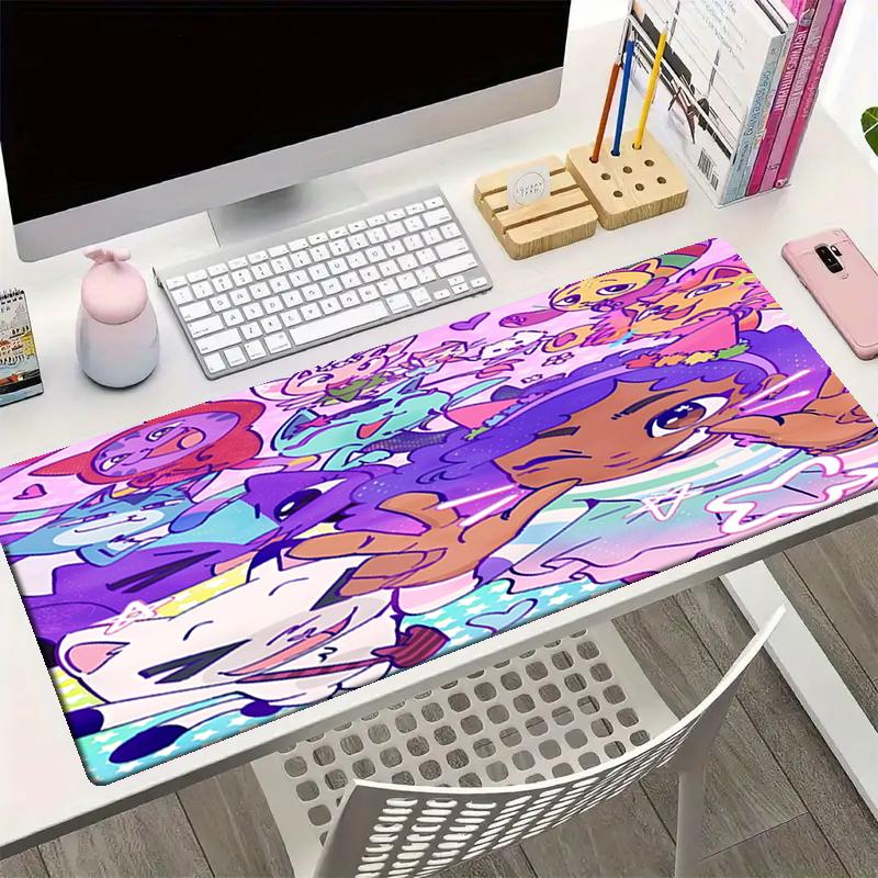 Gabby Theme Mouse Pad, Non Slip Rubber Base, Multifunctional Office & Home Decor, Perfect for Workspace Personalization.