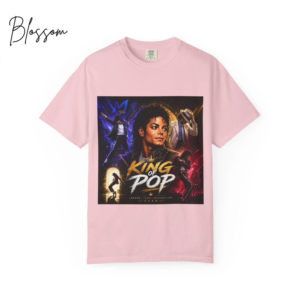 Michael Jackson King of Pop Tshirt 80s Retro Music Legend Tshirt 2026 Summer Unisexs Unisexs Cotton Tshirt Street Wear Y2k