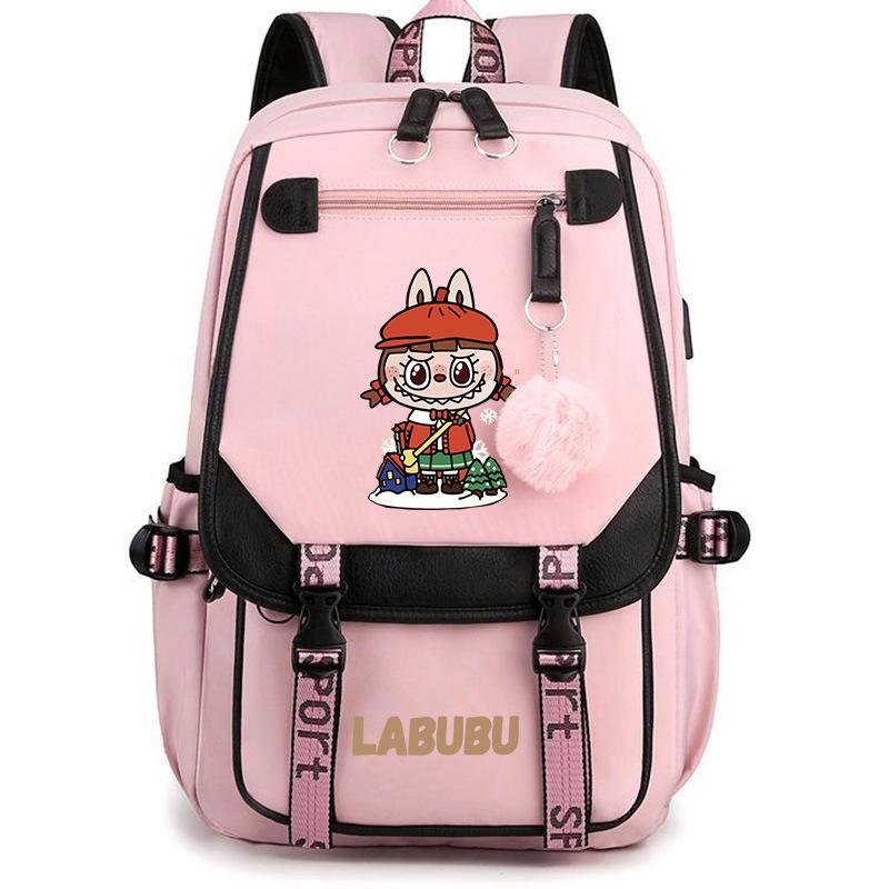 2024 New Labubu Labubu Primary School Schoolbag Boys 1236 Grade Boys Children Backpack