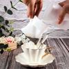 100PCS Disposable Tea Filter Bags Non-woven Fabric Tea Bag With Drawstring Kitchen Filter Paper For Coffee Herb Loose Tea