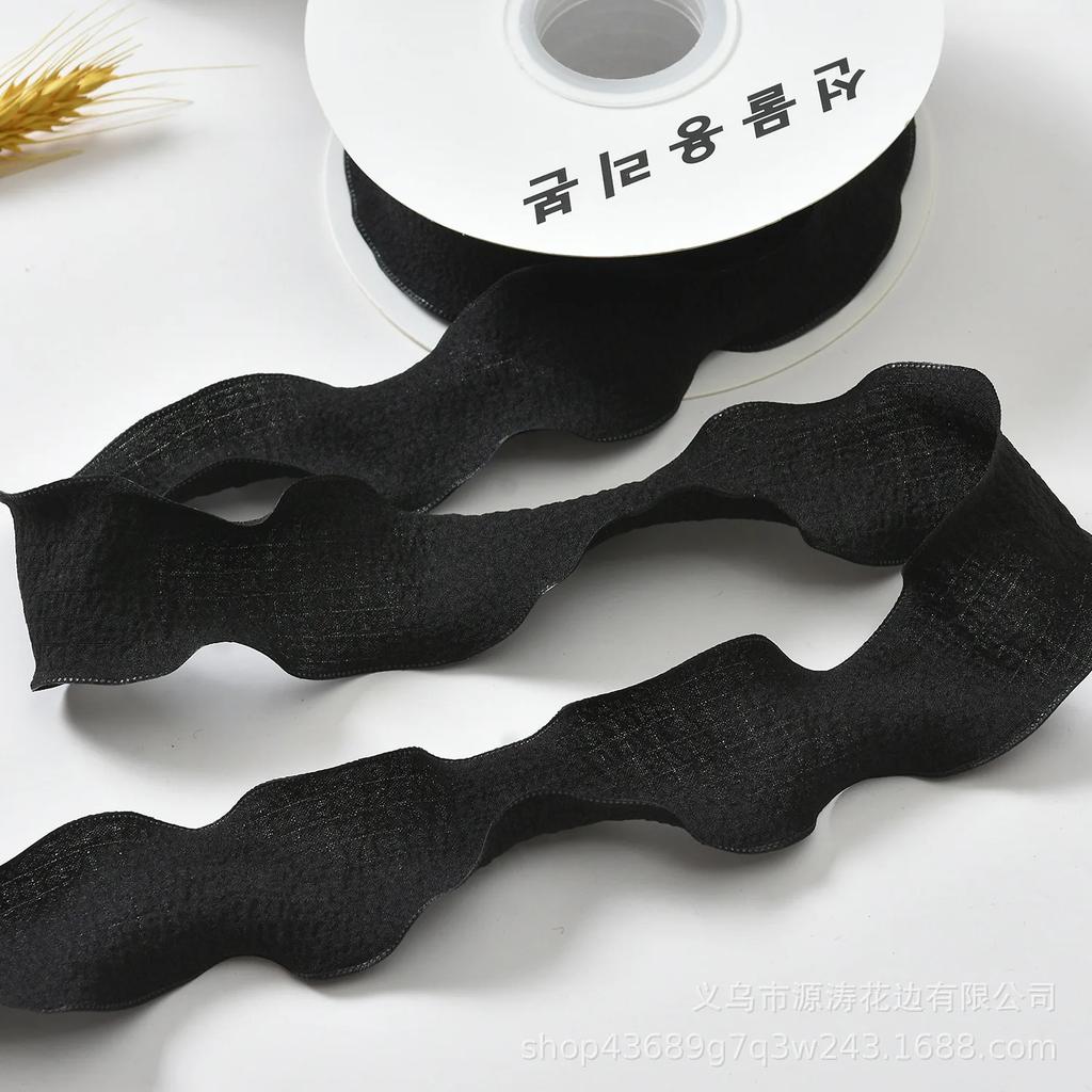 Cintas de Seda de Gasa de 10 Metros Hechas a Mano con Bordes Deshilachados para Invitaciones de Boda DIY, Envoltura de Ramos, Empaquetado de Regalos, Decoraciones de Fiesta