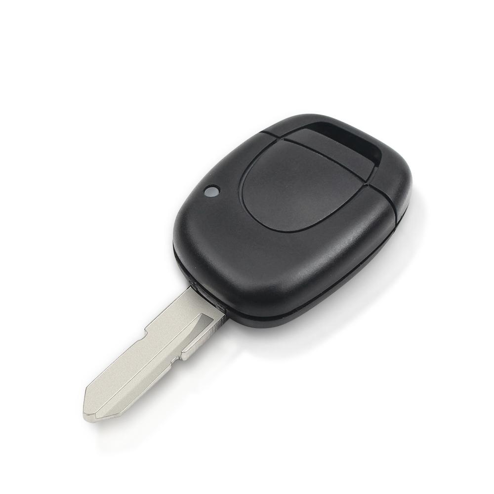 Replacement 1 Button Uncut Remote Car Key Shell For Renault Twingo Clio Kangoo Master No Chip Keyless Entry Fob Case
