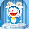 Doraemon Nobita Cartoon Micro Particle Building Blocks Anime Figure Assembly Toy for Kids Gift