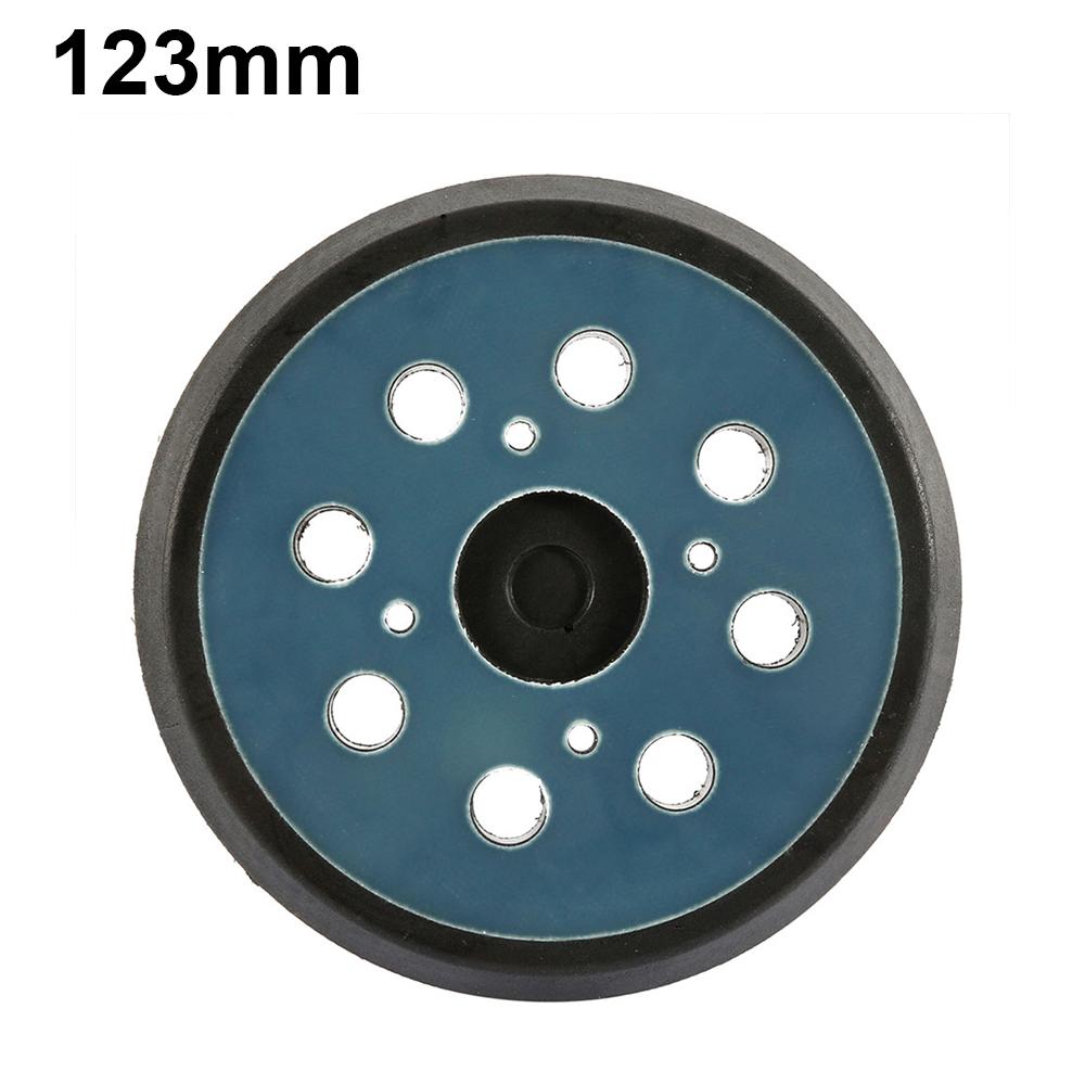 123-125MM 5 Inch 8-Holes 3/4/8 Screw HoleS anding Disc Pad Hook Loop Sanding Pads for Electric Orbital Sander Polishing