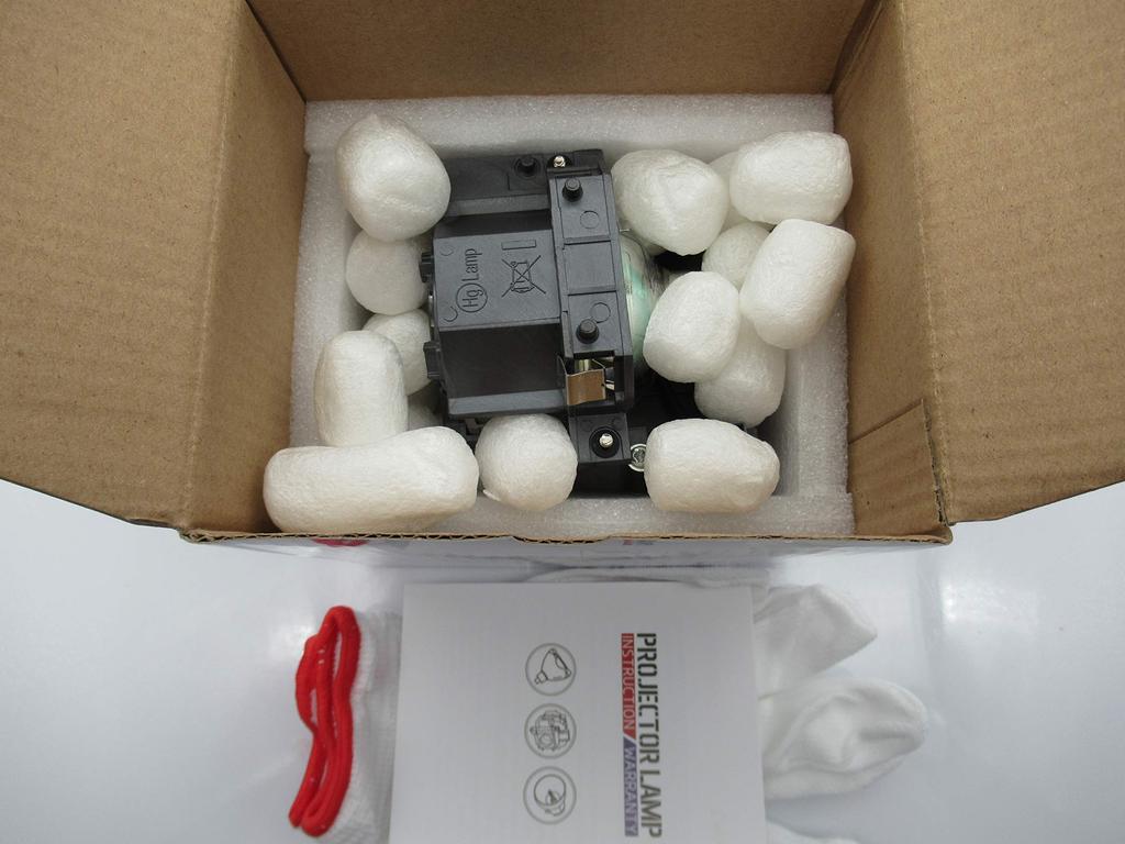 Chaowei E41 Projektor-Ersatzlampe, Original Osram Bare Bulb, Glühbirne, allgemeines Gehäuse, 180 Tage Garantie, kompatibel mit + Modellen EB-S6, EB-S62, EB-S6LU, EB-W6