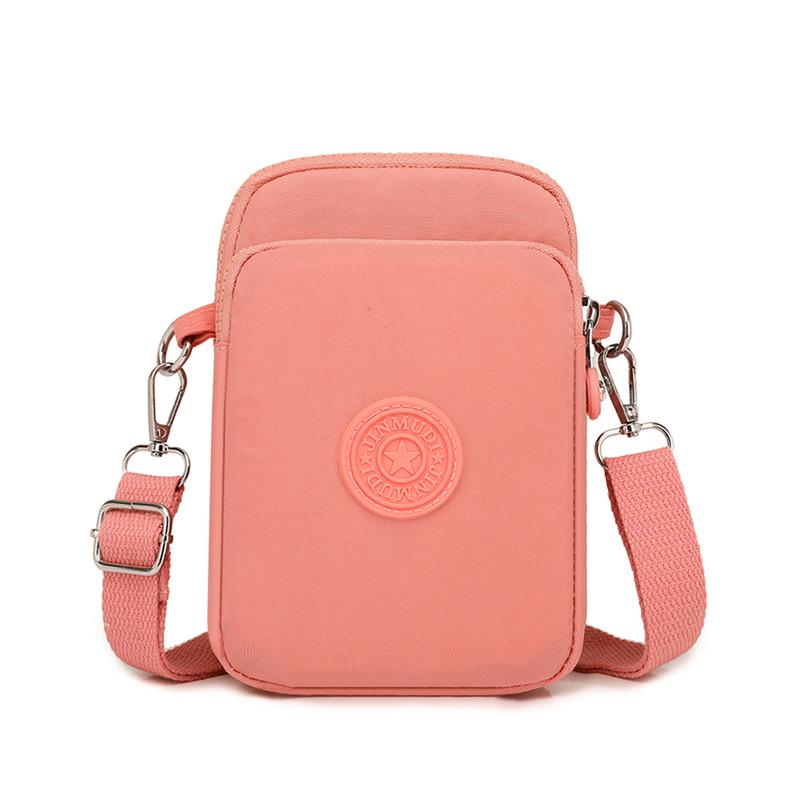 Women's Mini Crossbody Phone Bag - 2025 Multi-layer Oxford Cloth Compact Shoulder Bag