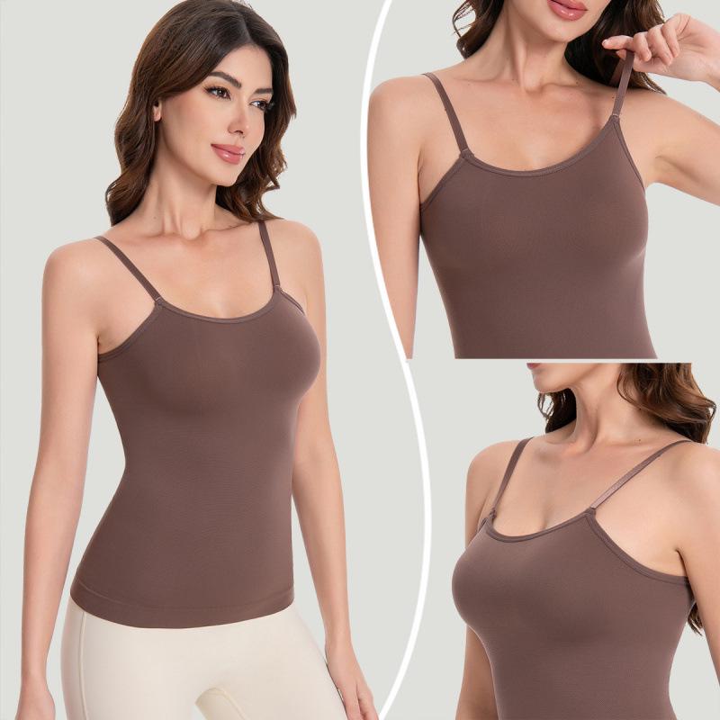 Top-Selling Seamless Tummy Control Body Shaper Camisole for Women - European & American Style