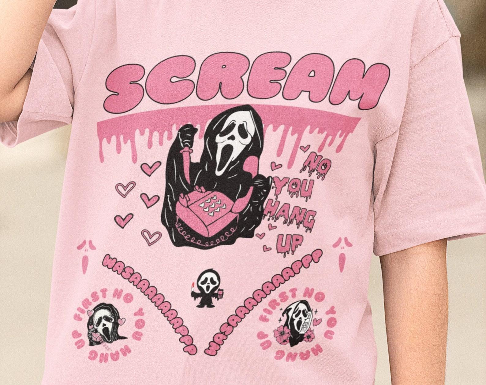 Hallowen Tshirt,Scream Tshirt,Cute Hallowen Tshirt,Hallowen Spirit,,Hallowen gift tee,scary scream clothes,best gift for hallowen,funny tee 2XL