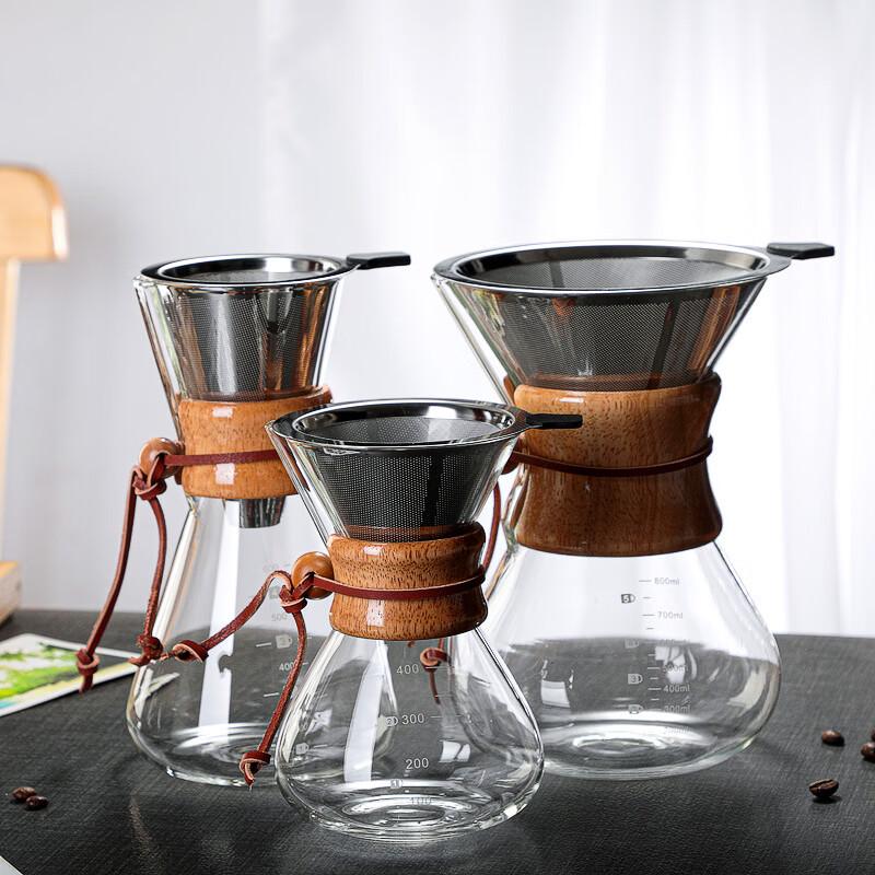 Shangqi Borosilicate Glass Hand Brew Coffee Pot