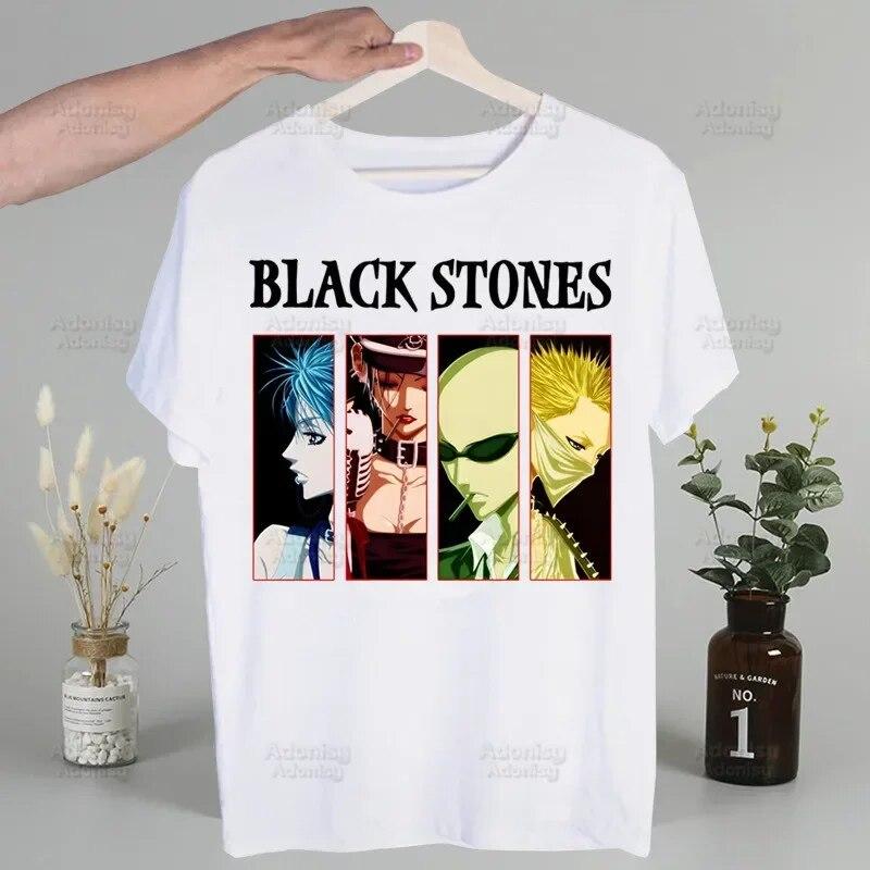 Nana Anime Black Stones NANA Osaki Vintage T Shirts Print O