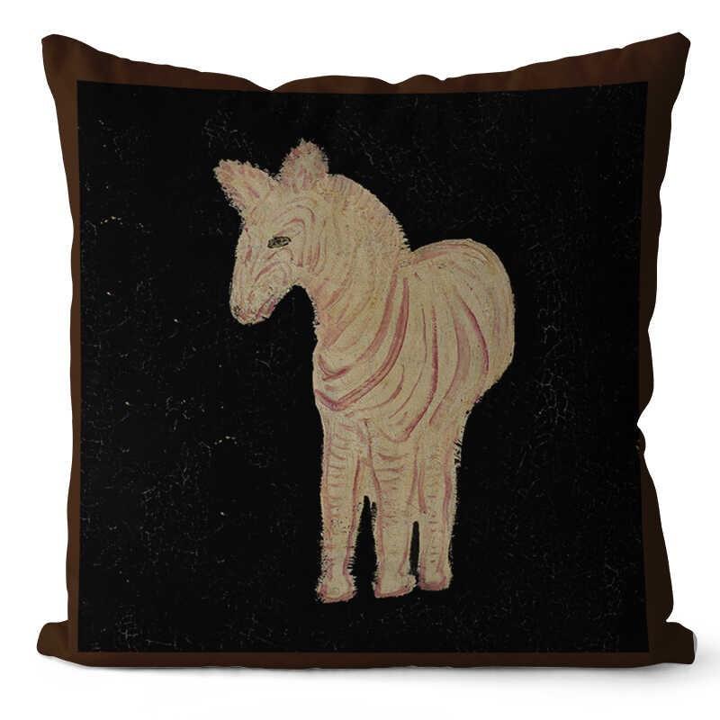 

Наволочка в стиле французского ретро, легкая роскошь, для дивана в гостиной, подушка для спальни, наволочка с принтом Peach skin velvet