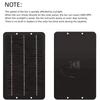10W Solar Exhaust Fan 12V Mini Ventilator Solar Panel Powered Air Extractor for RV Roof Home Ventilation