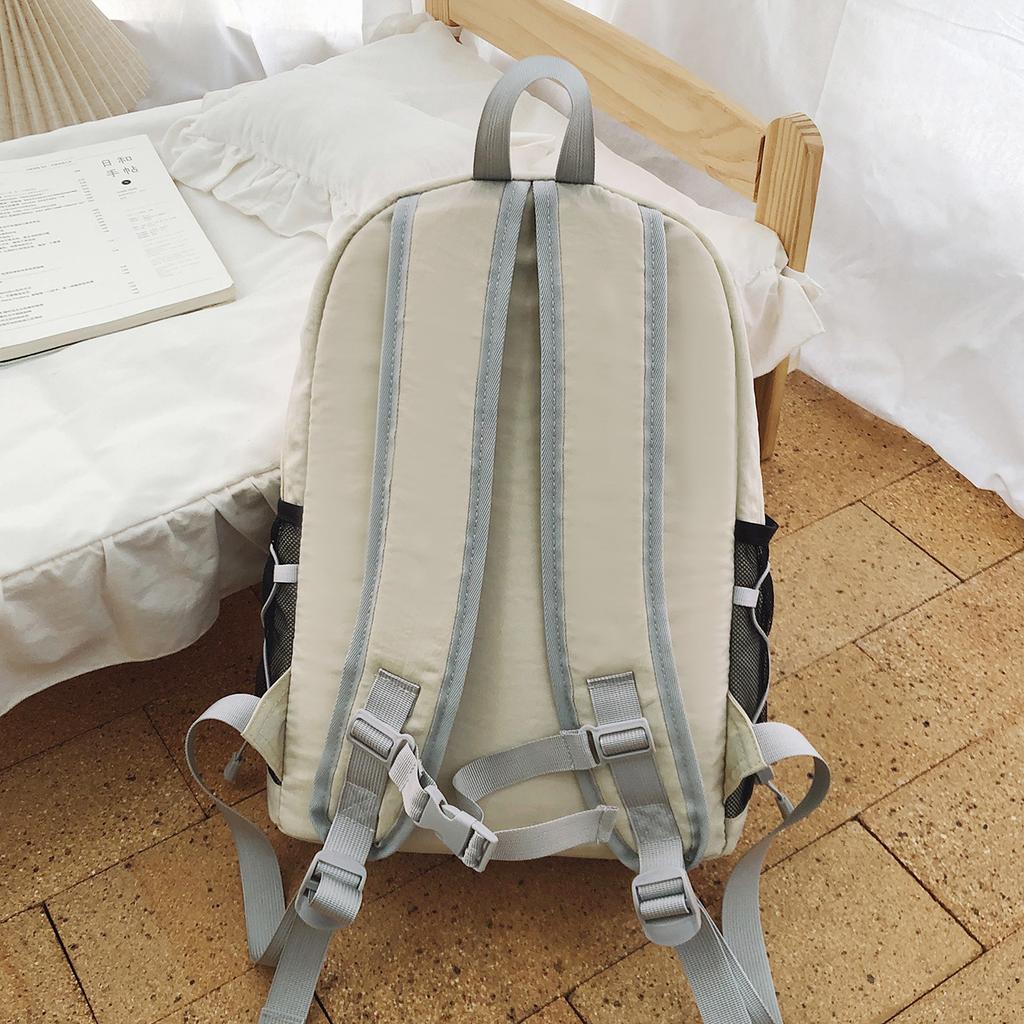 Schoolbag: New outdoor commuter backpack, large capacity ladies' backpack, junior and senior high school backpack, hiking backpack