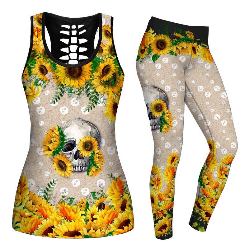 Buy Women Fashion 3D Print Two Pieces 