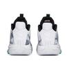 Anta Slip Resistant Abrasion Resistant Mid top Performance Basketball Shoes Men's Gray White 112211605-1