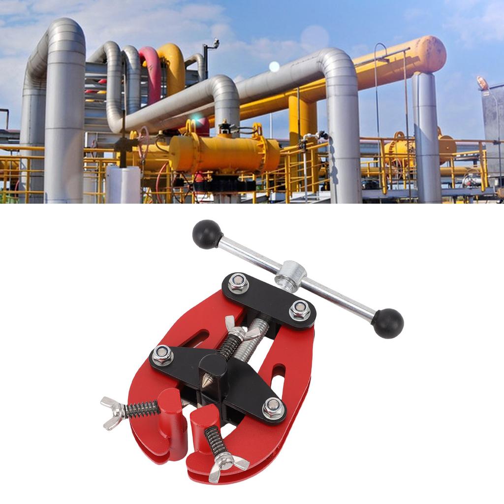 Pipe Alignment Clamp Carbon Steel Pipe Welding Alignment Tool for 1-2.5in Pipes Pipe Welding Alignment Tool