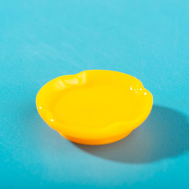 Creative Chinese Pastry Figurine Crafts Cute Cartoon Fruit Food Resin Ornaments