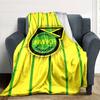 Jamaica Print Flannel Blanket High Quality Warm Comfortable Cover for All Seasons Perfect for Gifts Home Decor