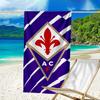 Fiorentina Football Club  Beach Towel - Soft, Absorbent Microfiber, Lightweight, Ideal for The Beach, Parties, Travel, Camping fan gifts