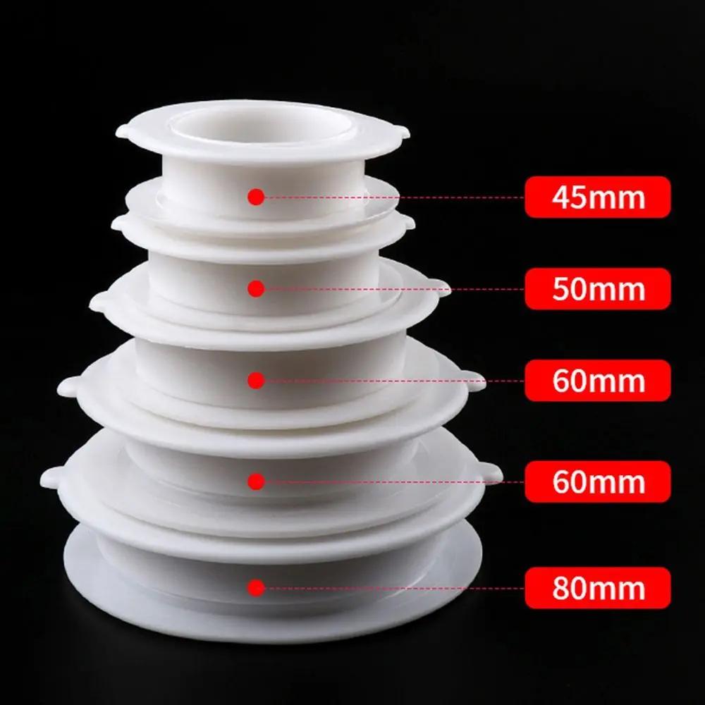 Copertura Presa d'Aria 45/50/60/70/80mm Sfiati Protettivi Tappo Decorativo Tappi per Fori in Plastica Bianca Tappo Separabile per Foro