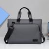 Men's Business Briefcase Large Capacity Expandable Computer Bag Shoulder Crossbody Handbag