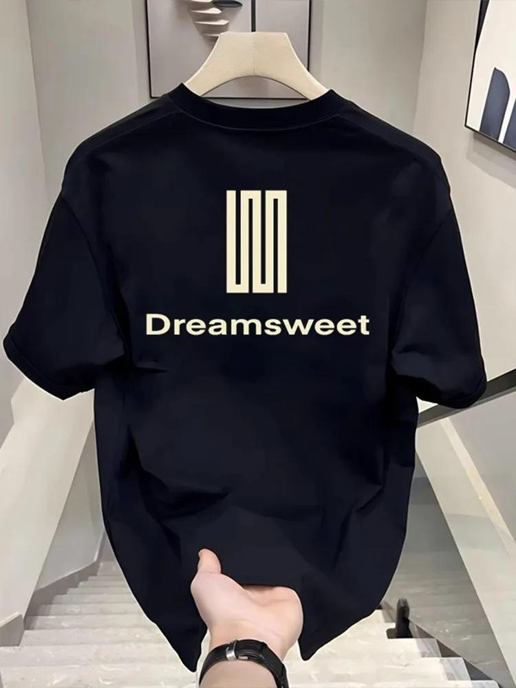 2025 Summer Men 100 Pure Cotton New T Shirt Men Comfortable Casual Fashionable Tshirt Breathable Short Clothes Streetwear