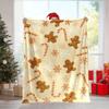 Holly Berry Plaid Vintage Holiday Throw Blanket For Sofa Zone Classic Design Blanket Mat Accent