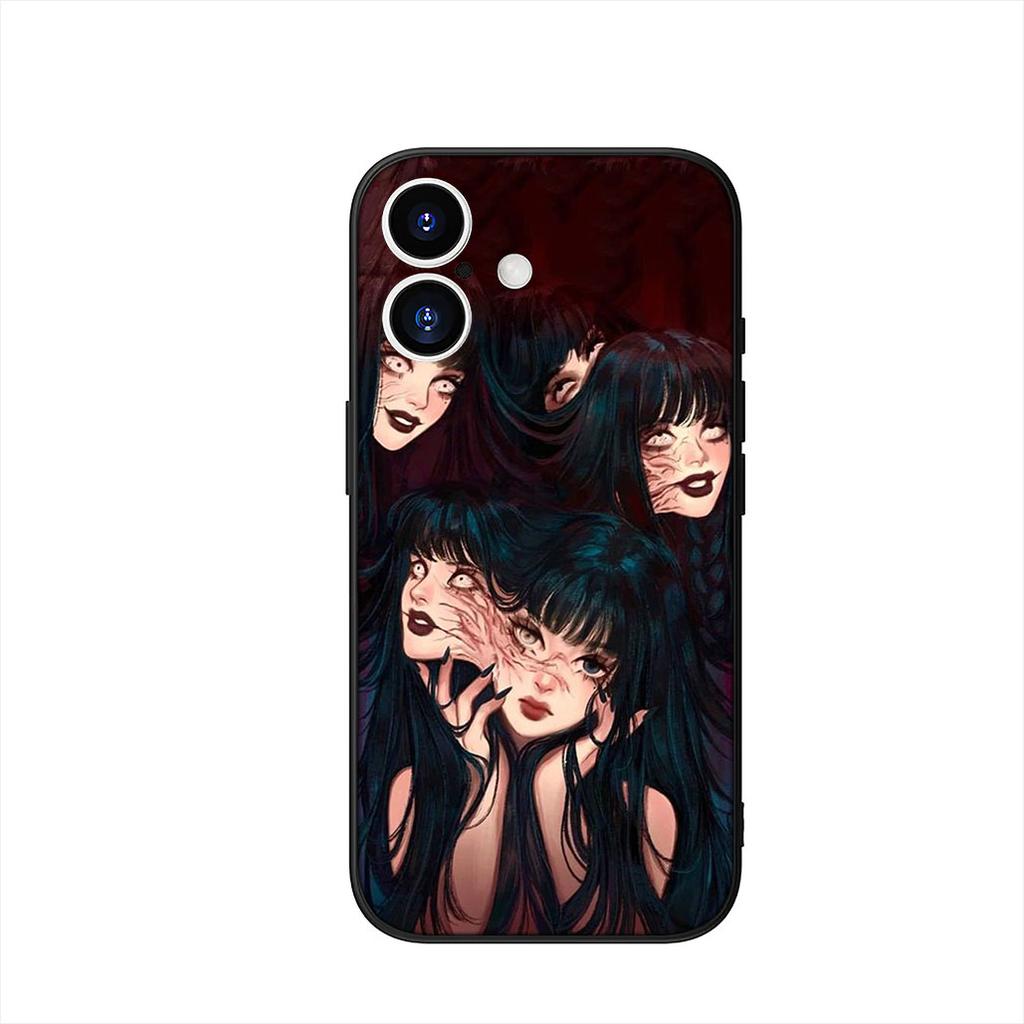 Tomie Junji Ito Cartoon Phone Case for Motorola Moto G04 G13 G14 g45 G22 G23 G32 G34 G35 G64 G82 G84 G53 G60 G72 E14 E15 E13