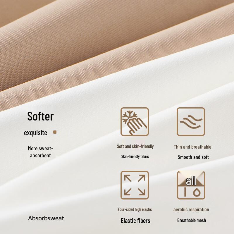 Mao Ren Women's Ice Silk Seamless Tummy Control Safety Shorts