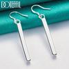 925 Sterling Silver Piercing Earrings Fashionable Wedding Jewelry
