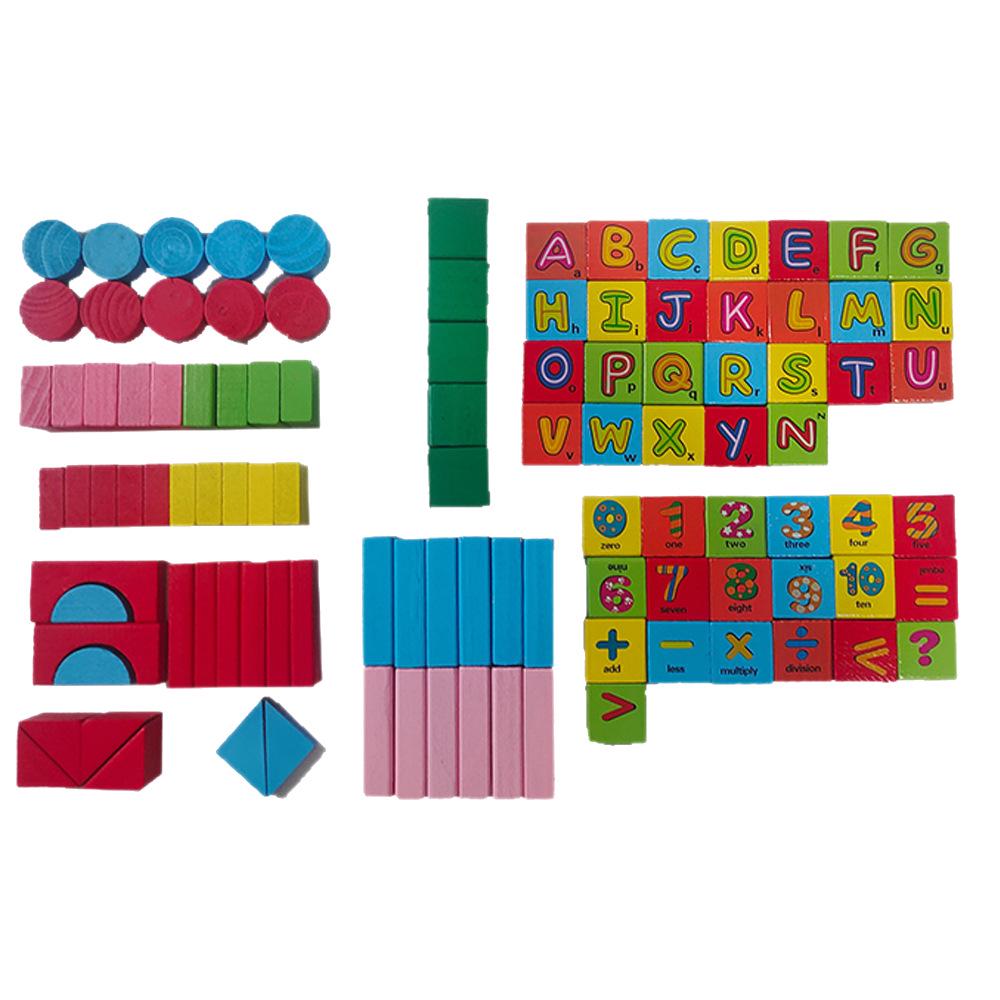 Large Wooden Building Blocks Puzzle for Children - Educational Toy for Boys and Girls