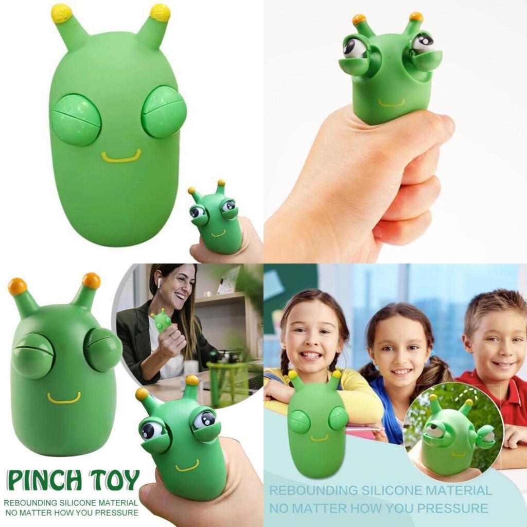 Vegetable Wor Mischievous Insect Trick Decompression Toy For Kids