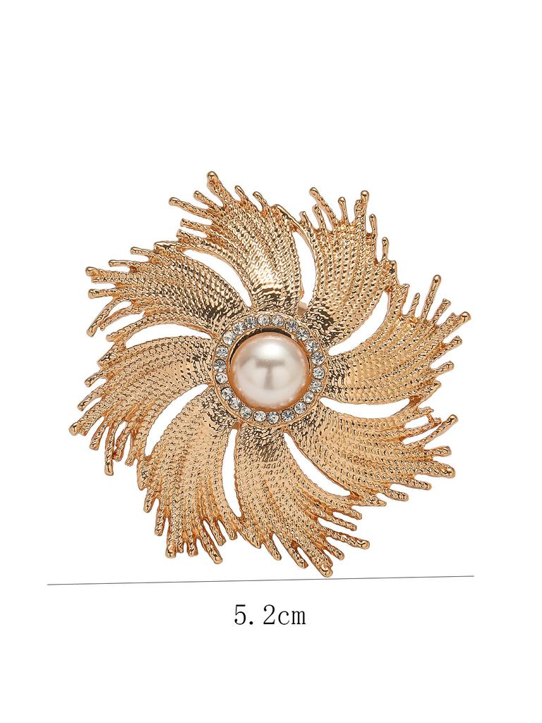 New Palace style French tassel fireworks pearl flower coat suit women vintage ring