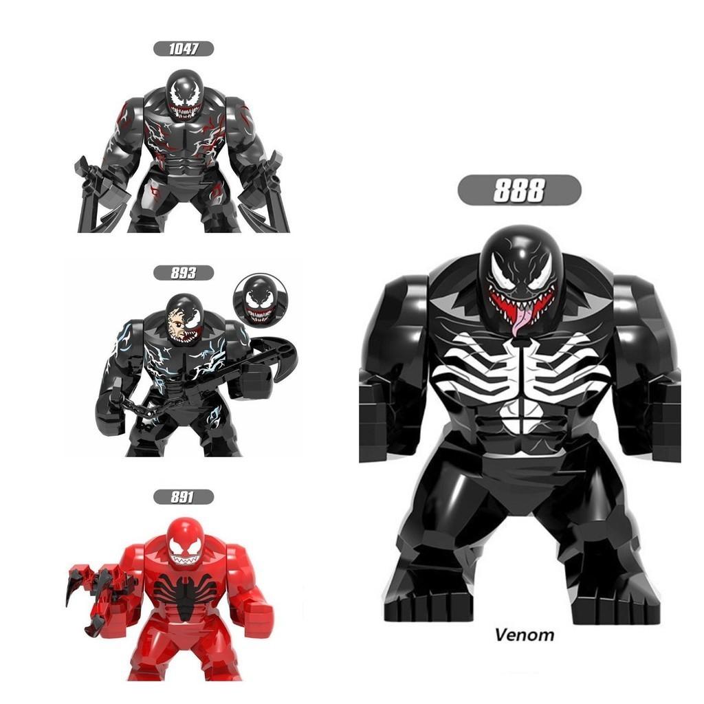 Anime New Figure Spider Venom Doll Mini Action Toy Doll Building Toys Blocks