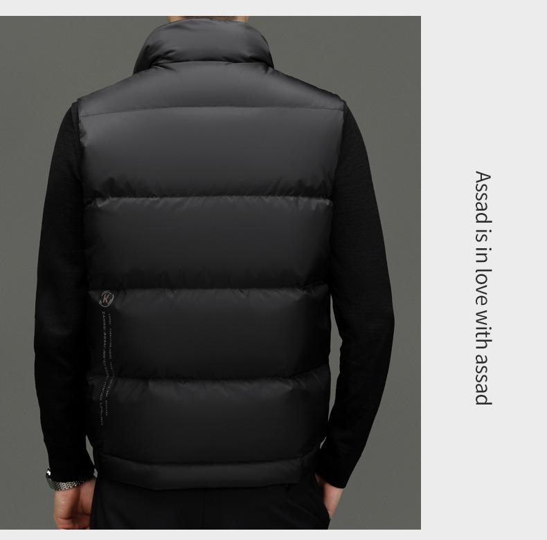 Men's Lightweight Down Vest: Versatile Casual Winter Gilet