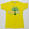 Rare VTG Beck’s Beer 1986 Single Stitched T Shirt 80s German Brewery Yellow SZ M