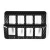 Car Headlight Adjustment Switch Cover Trim Decoration Frame Fit for Subaru Forester SK  Carbon Fiber Grain Car